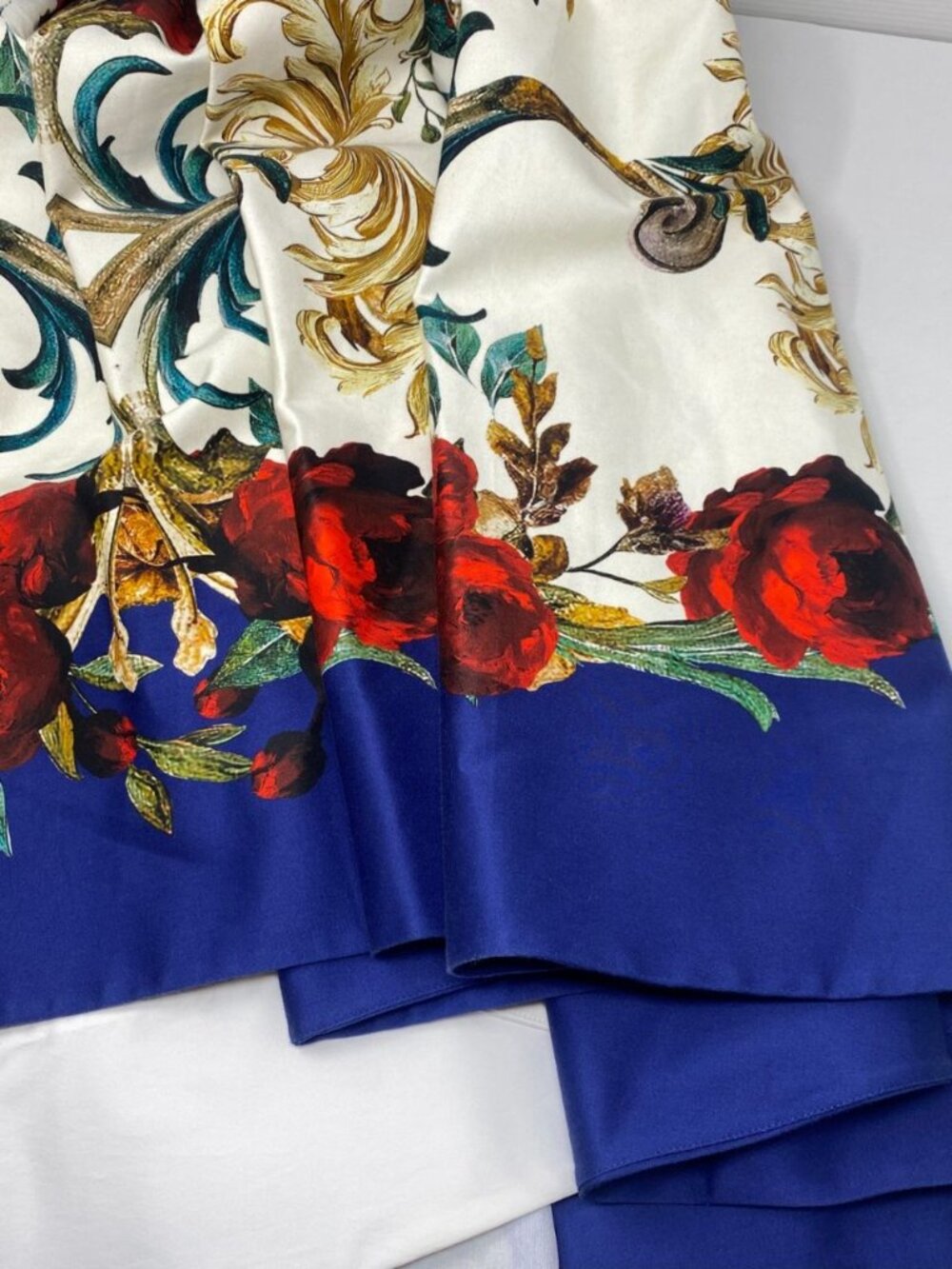 Alice + Olivia Diana Gilded Rose Structured Midi Dress 10 NWT $660 - Picture 8 of 11